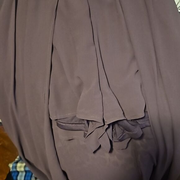 ENTRO WOMAN JUMPER SHORTS LONG SLIP BACK DRESS M - Picture 5 of 8